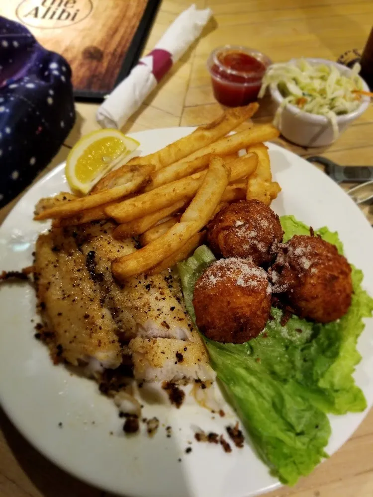 Pan Seared Fish and Chips